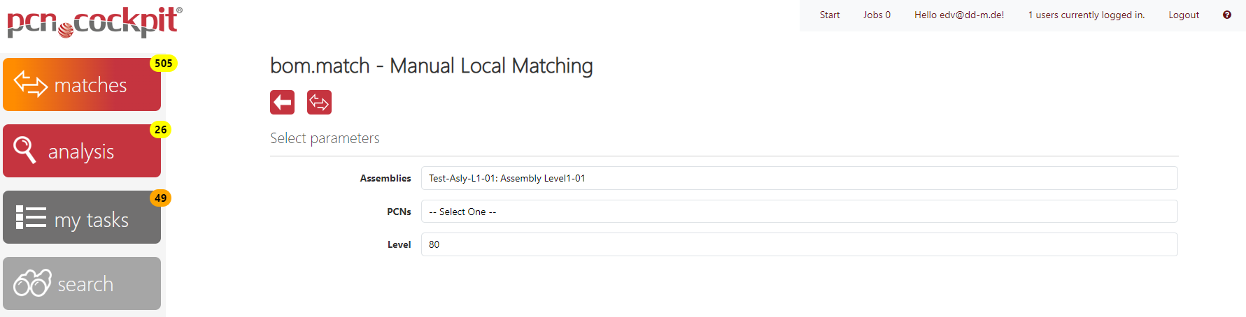 Matching-Manual-Local